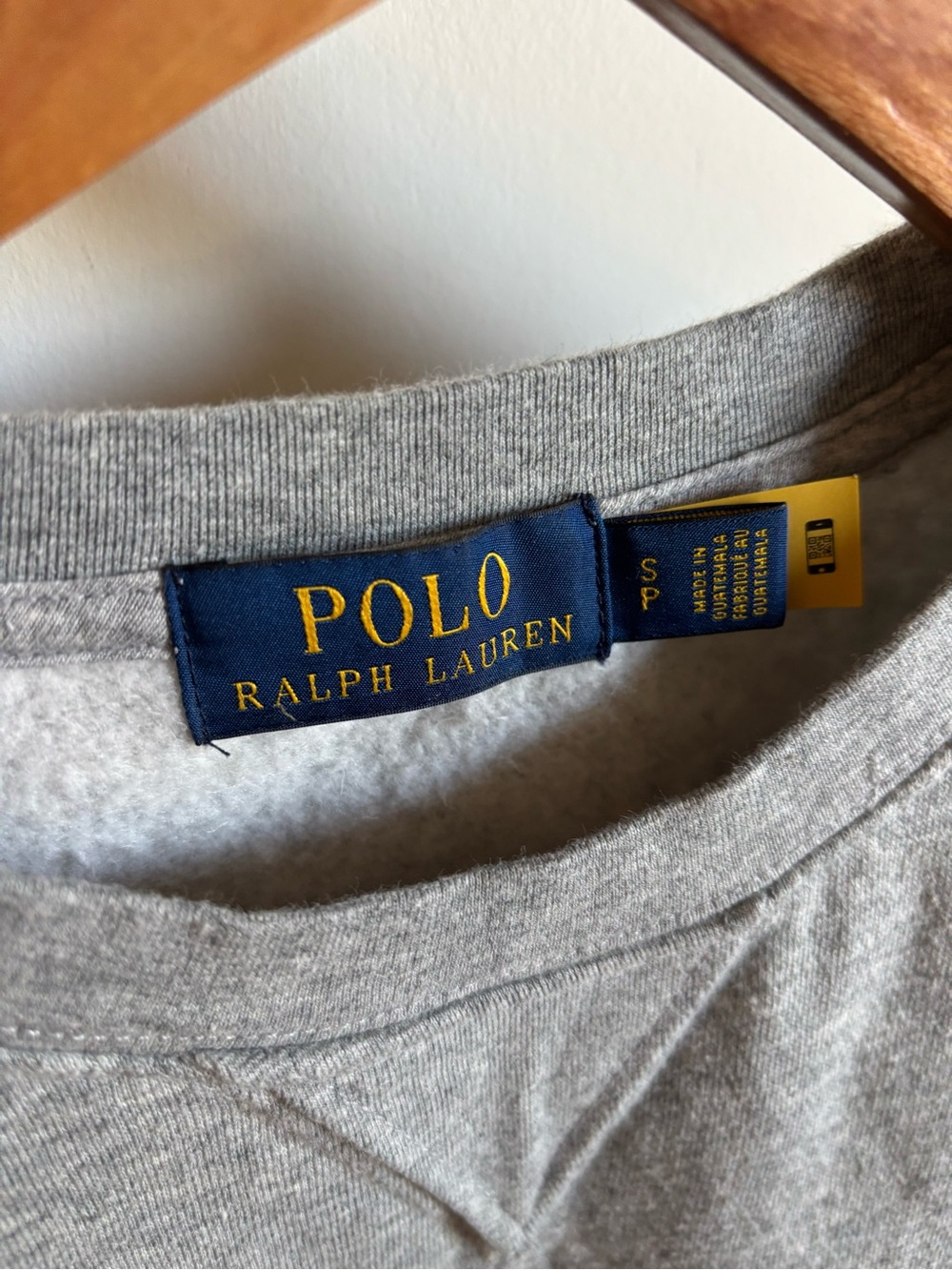 POLO RALPH LAUREN Gray Bear Sweatshirt - Picture 4 of 5
